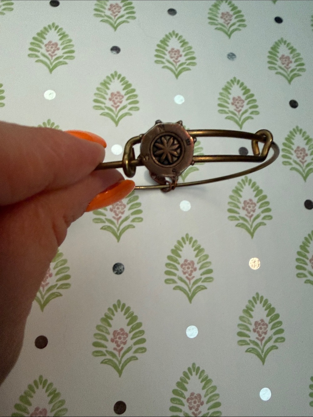 Alex and Ani compass bracelet